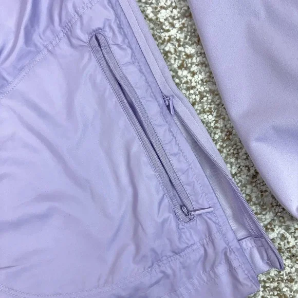 Nike Jacket Womens Large Purple Golf 1/4 Zip Windbreaker Pullover Lightweight - Picture 2 of 9